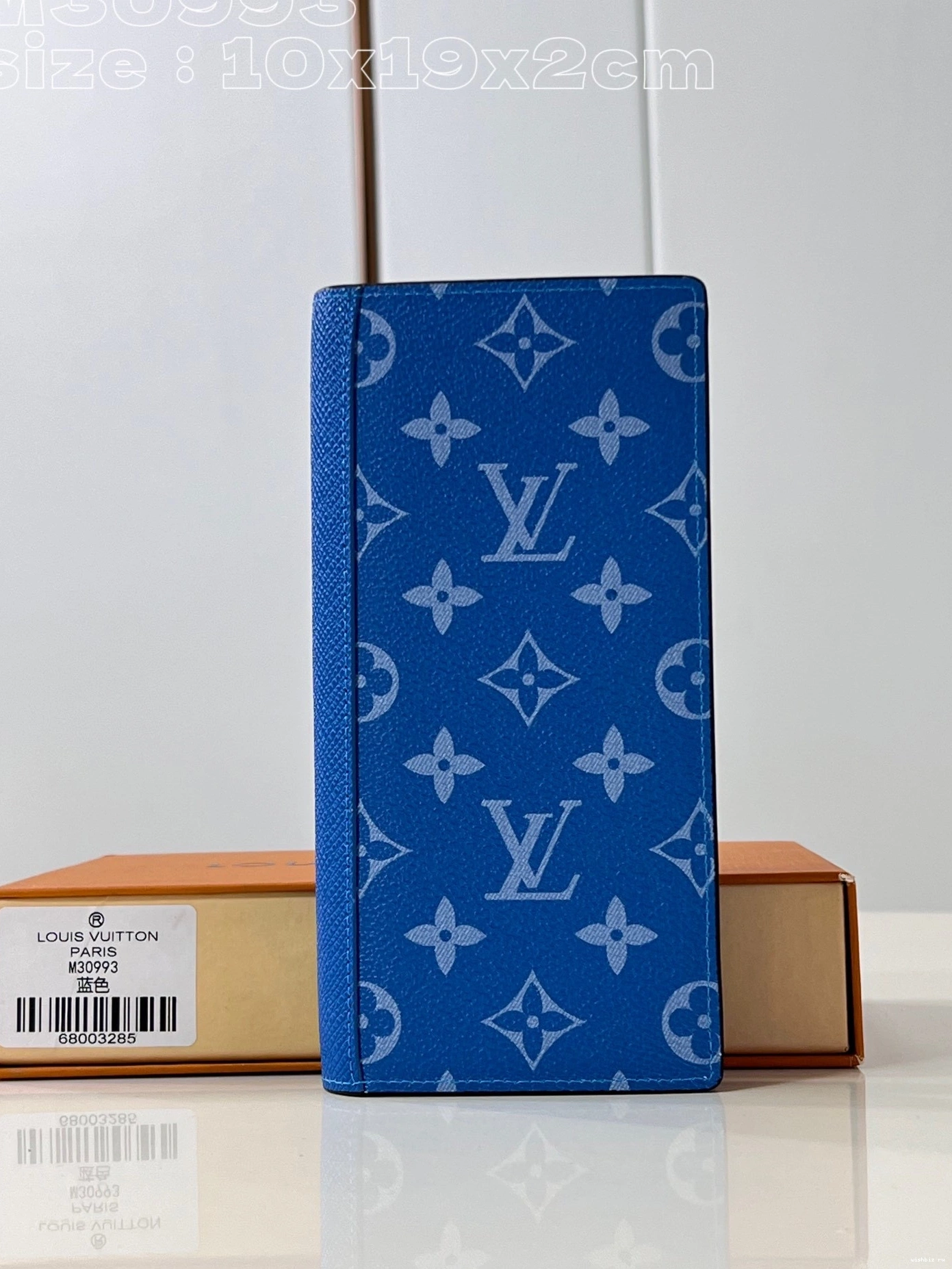 WIS WALLET-10*19*2cm LOUIS VUITTON BRAZZA 0206